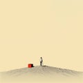 Minimalistic Illustration: Successive Moments Thrown Away