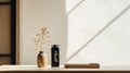 Minimalistic Japanese Inspired Vase With Nature-inspired Motifs