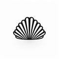 Minimalistic Japanese Shell Icon For Web Design