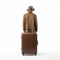 Minimalistic Japanese Style: William With Suitcase