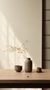 Minimalistic Japanese Vases With Earthy Color Palette