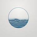 Minimalistic Line Drawing Logo Inspired By Greece With Southern Ocean Focus