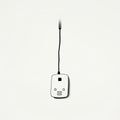 Minimalistic Line Drawing Of A Mouse With Hanging Cable