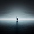 minimalistic photography of sea