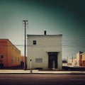 minimalistic photography of town