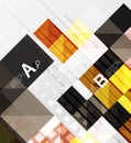 Minimalistic square shapes abstract background Royalty Free Stock Photo