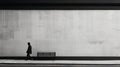 Minimalistic Street Photography: Unattached Negativity In Black And White