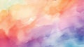 Minimalistic Superb Clean Abstract Watercolor Background AI Generated