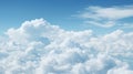 Minimalistic Superb Clean Clouds AI Generated