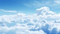 Minimalistic Superb Clean Clouds AI Generated