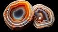 Minimalistic Superb Clean Mozambican Agate Textures AI Generated