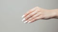 Minimalistic Superb Clean Nails AI Generated