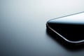 Minimalistic technology concept featuring sleek toggle button design for modern user interfaces