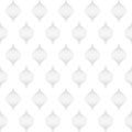 Minimalistic wavy pattern. Decorative seamless pattern with rhombus. Modern vector texture.