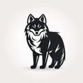 Minimalistic Wolf Outline Icon - Crisp And Pixel-perfect Design