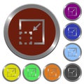 Minimize element color buttons