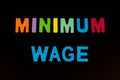 Minimum wage worker money salary business employment compensation