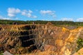 Mining Area of the Great Copper Mountain in Falun, Sweden - UNESCO World Heritage Site Royalty Free Stock Photo