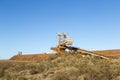 Mining in Australia some of the infrastructure for mining iron ore Royalty Free Stock Photo