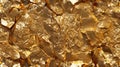 Mining background with seamless rough gold nugget texture for authentic ruggedness AI Image Royalty Free Stock Photo