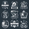 Mining Company Emblems Set