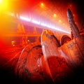 Mining equipment Royalty Free Stock Photo