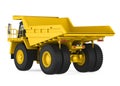 Mining Haul Truck Isolated