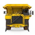 Mining Haul Truck Isolated