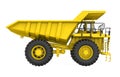 Mining Haul Truck Isolated Royalty Free Stock Photo