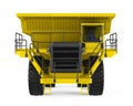 Mining Haul Truck Isolated