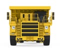 Mining Haul Truck Isolated