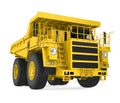 Mining Haul Truck Isolated