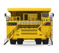 Mining Haul Truck Isolated