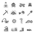 Mining Icons Set