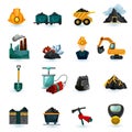 Mining Icons Set