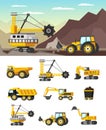 Mining Industry Orthogonal Concept Royalty Free Stock Photo