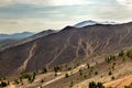 Mining lifeless dumps after quarrying in the city of Karabash, Chelyabinsk region