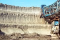 Mining machinery in the mine Royalty Free Stock Photo