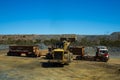 Mining Ore Loads Royalty Free Stock Photo