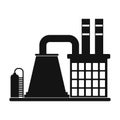 Mining processing plant icon