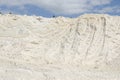 Mining of pure white kaolinite
