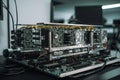 Bitcoin mining rigs