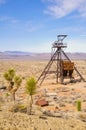 Mining shaft head Royalty Free Stock Photo