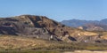 Mining site in Utah with view of mountains and sky