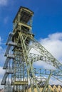 Mining tower as a memorial Royalty Free Stock Photo