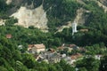 Mining town, Rosia Montana, Romania Royalty Free Stock Photo