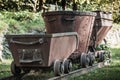 Mining train in Norberg Sweden