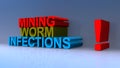 Mining worm infections on blue