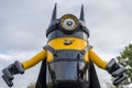 Minion sculpture up close