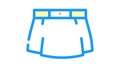 miniskirt color icon animation